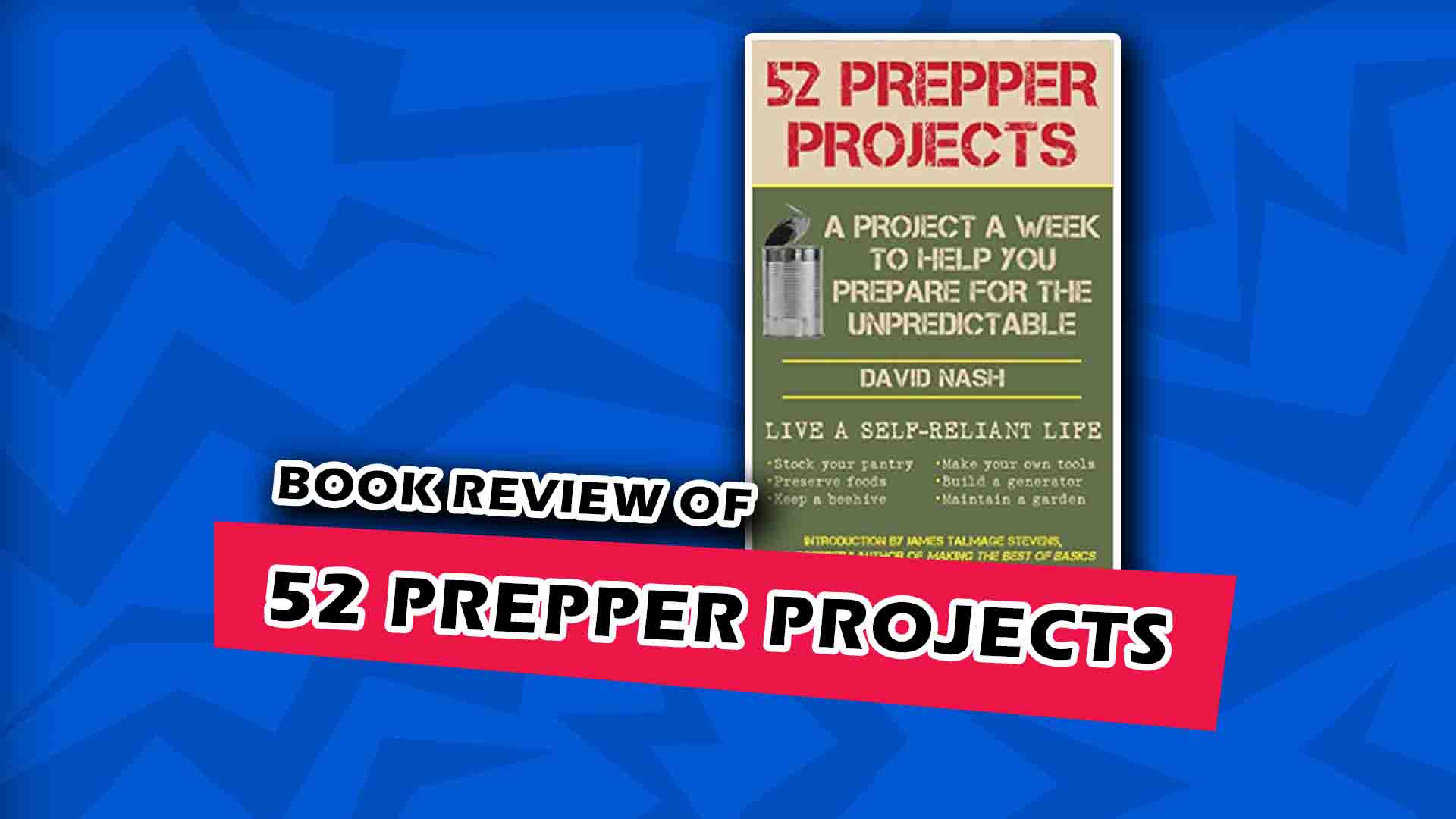 52 Prepper Projects Book Review