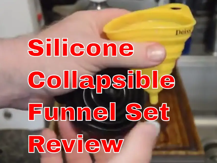 Deiss ART Silicone Collapsible Funnel Set Review