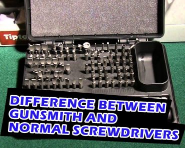 Difference Between Gunsmith and Normal Screwdrivers