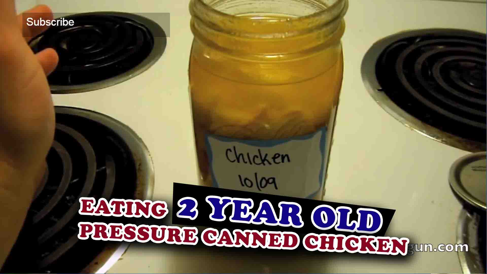 Eating 2 Year Old Pressure Canned Chicken