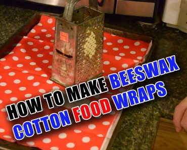 How to Make Beeswax Cotton Food Wraps