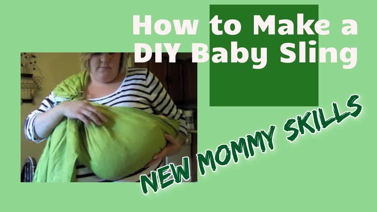 How to Make a DIY Baby Sling